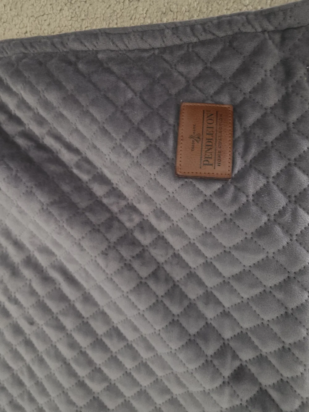 Pendleton Cooling Weighted Blanket Duvet Cover only 48”x72” Great Condition